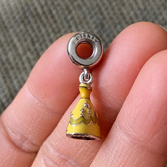 Retired Pandora Disney Beauty and the Beast Belle's
Dress Dangle Charm EUC - Picture 9 of 9